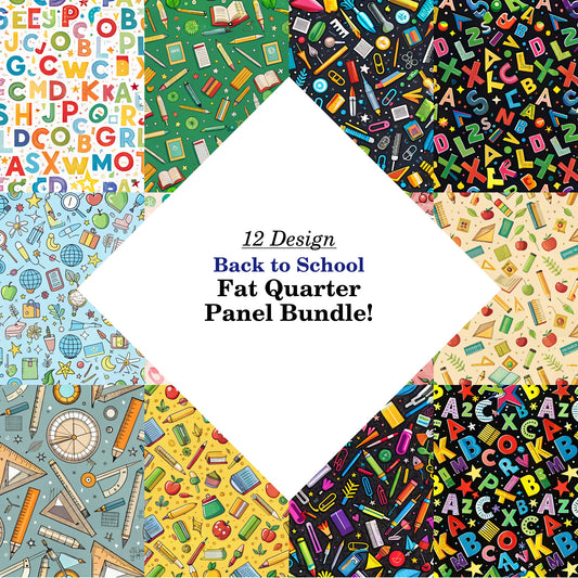 Back to School Fat Quarter Bundle