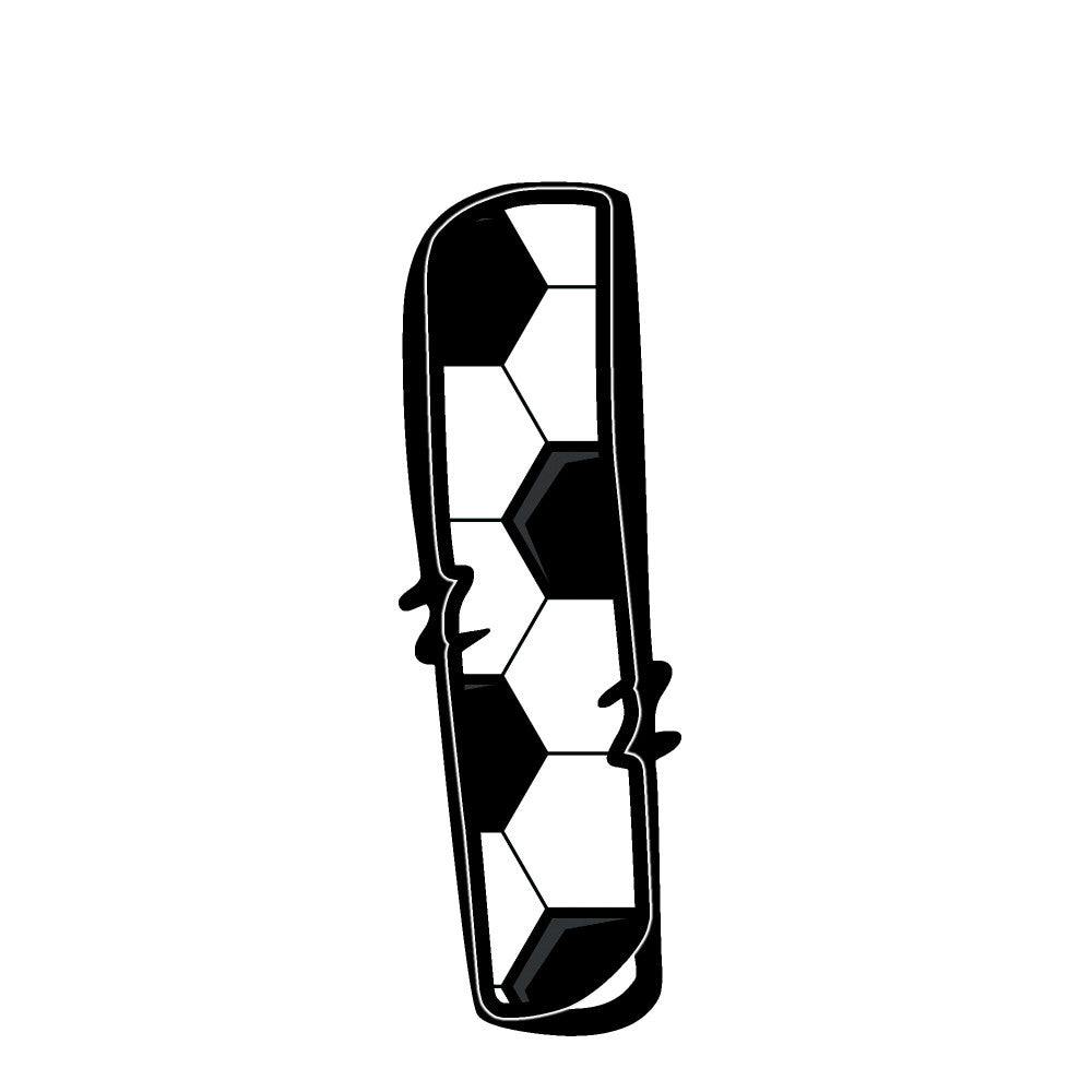 Soccer Alphabet Fabric Panel 8