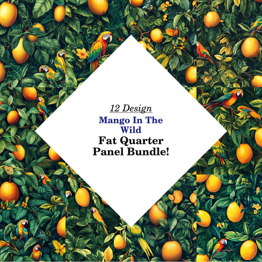 Mango In The Wild Fat Quarter Bundle