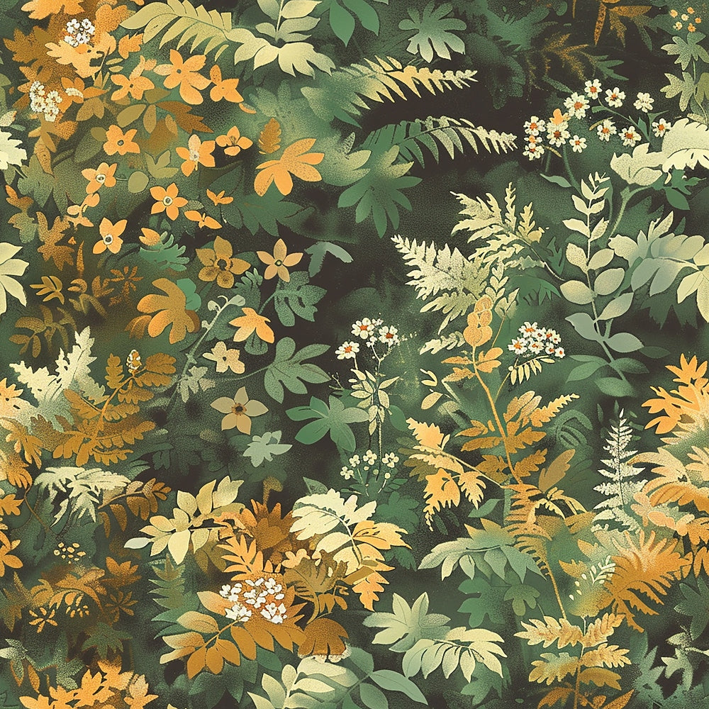 Daily Deal: Woodland Wonders Pattern 3 Quilting Cotton Fabric - 45" x 4 Yards"