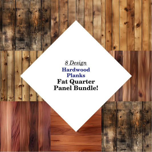 Hardwood Planks Fat Quarter Bundle