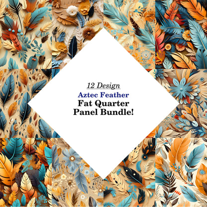 Aztec Feather Fat Quarter Bundle