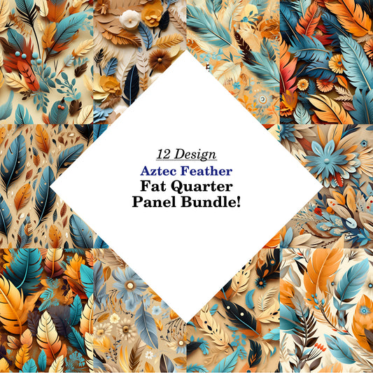Aztec Feather Fat Quarter Bundle
