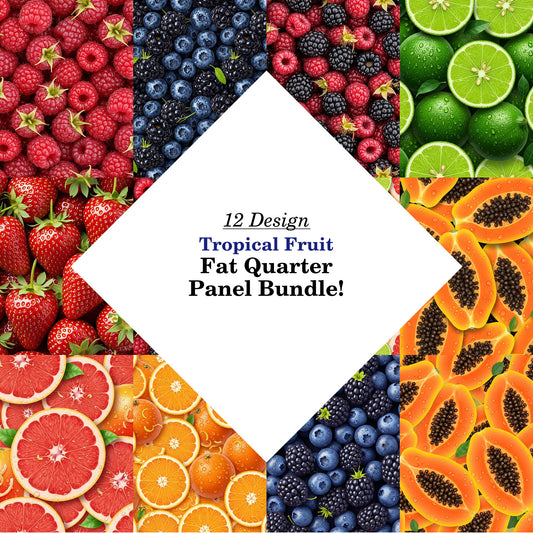 Tropical Fruit Fat Quarter Bundle