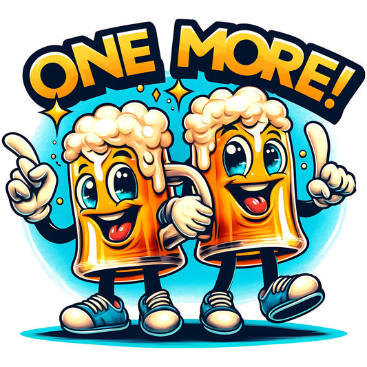 Funny Beer Quote Fabric Panel 17
