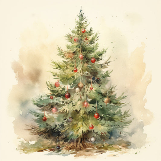 A Country Christmas Fabric Panel 14