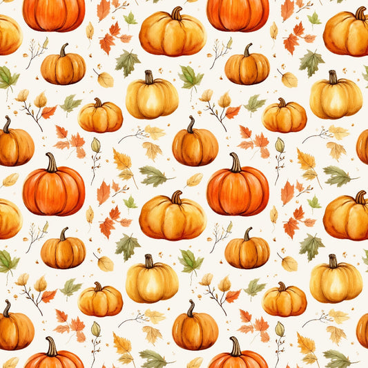 Daily Deal: Vintage Autumn Pattern 10 Quilting Cotton Fabric - 45" x 4 Yards"