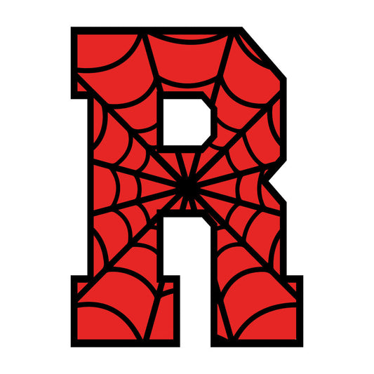 Spider Alphabet Fabric Panel 25