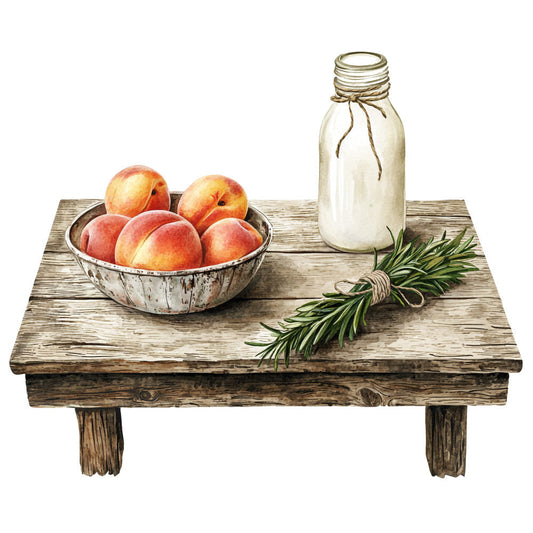 Country Kitchen Fabric Panel 19