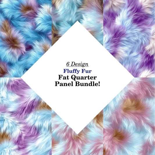 Fluffy Fur Fat Quarter Bundle