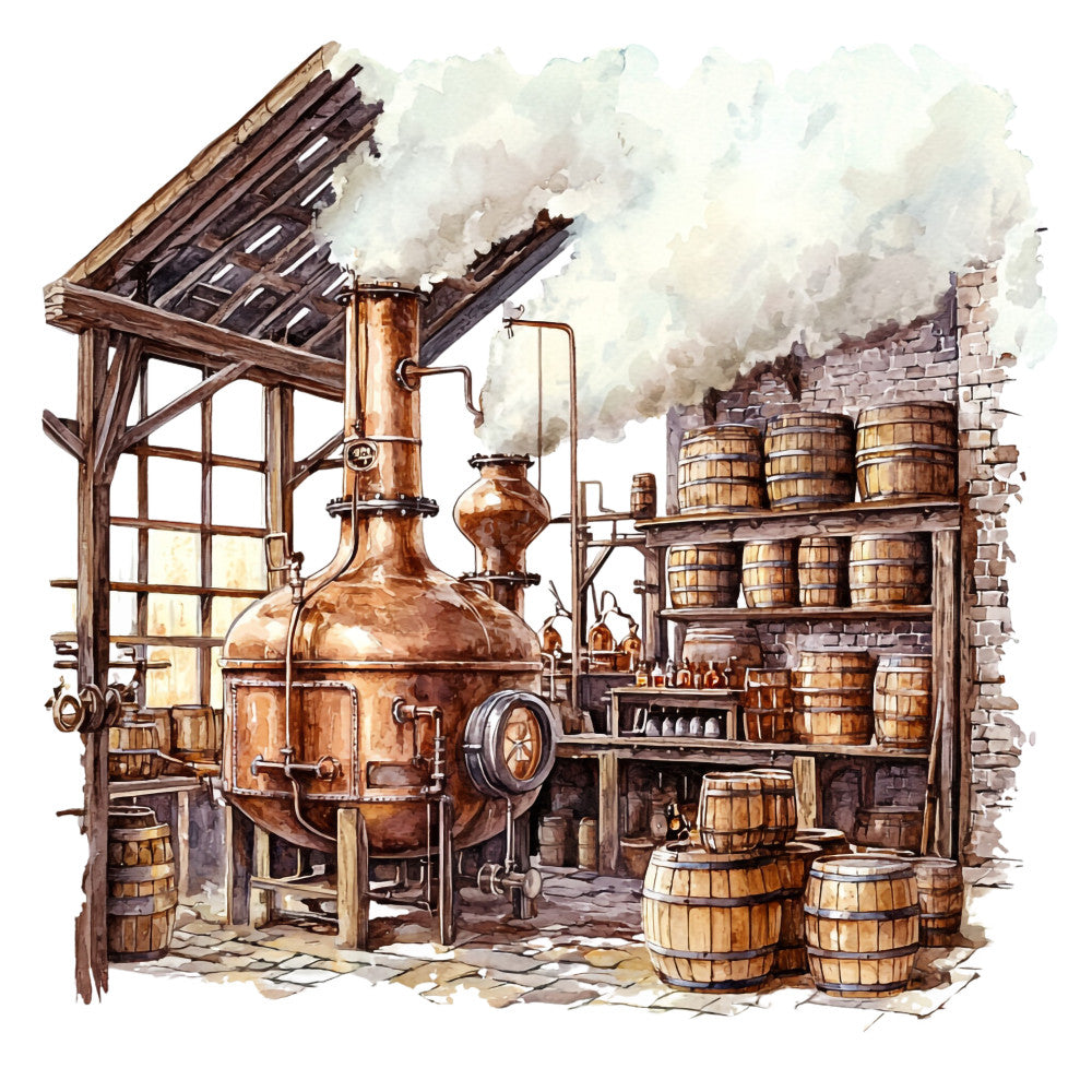 Bourbon Trail Fabric Panel 30