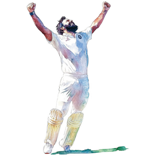 Cricket Game Fabric Panel 7