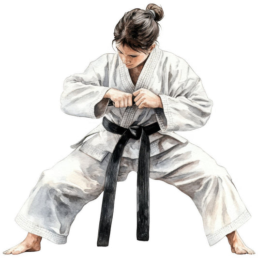 Karate Taekwondo Fabric Panel 9