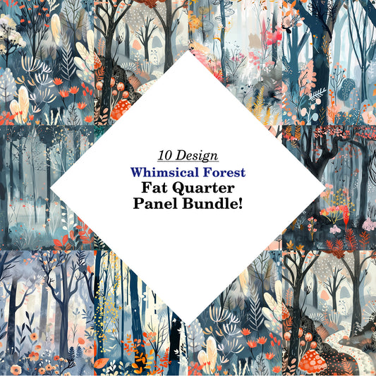 Whimsical Forest Fat Quarter Bundle
