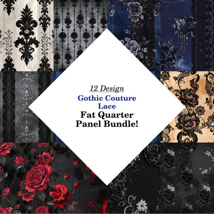 Gothic Couture Lace Fat Quarter Bundle