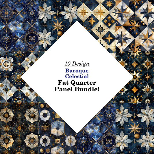 Baroque Celestial Fat Quarter Bundle