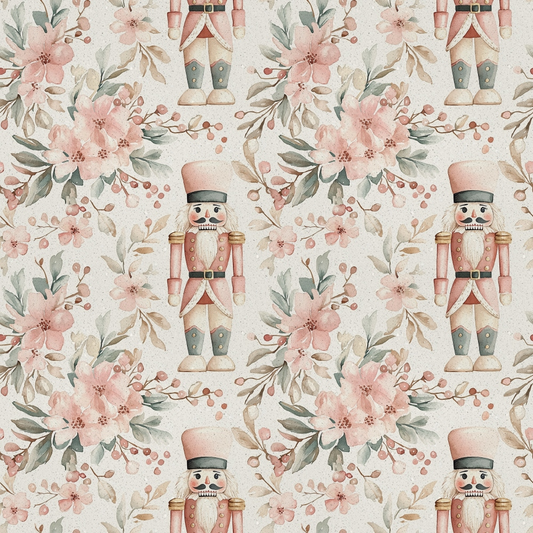 Daily Deal: A Frosted Christmas Pattern 10 Quilting Cotton Fabric - 45" x 2 Yards"
