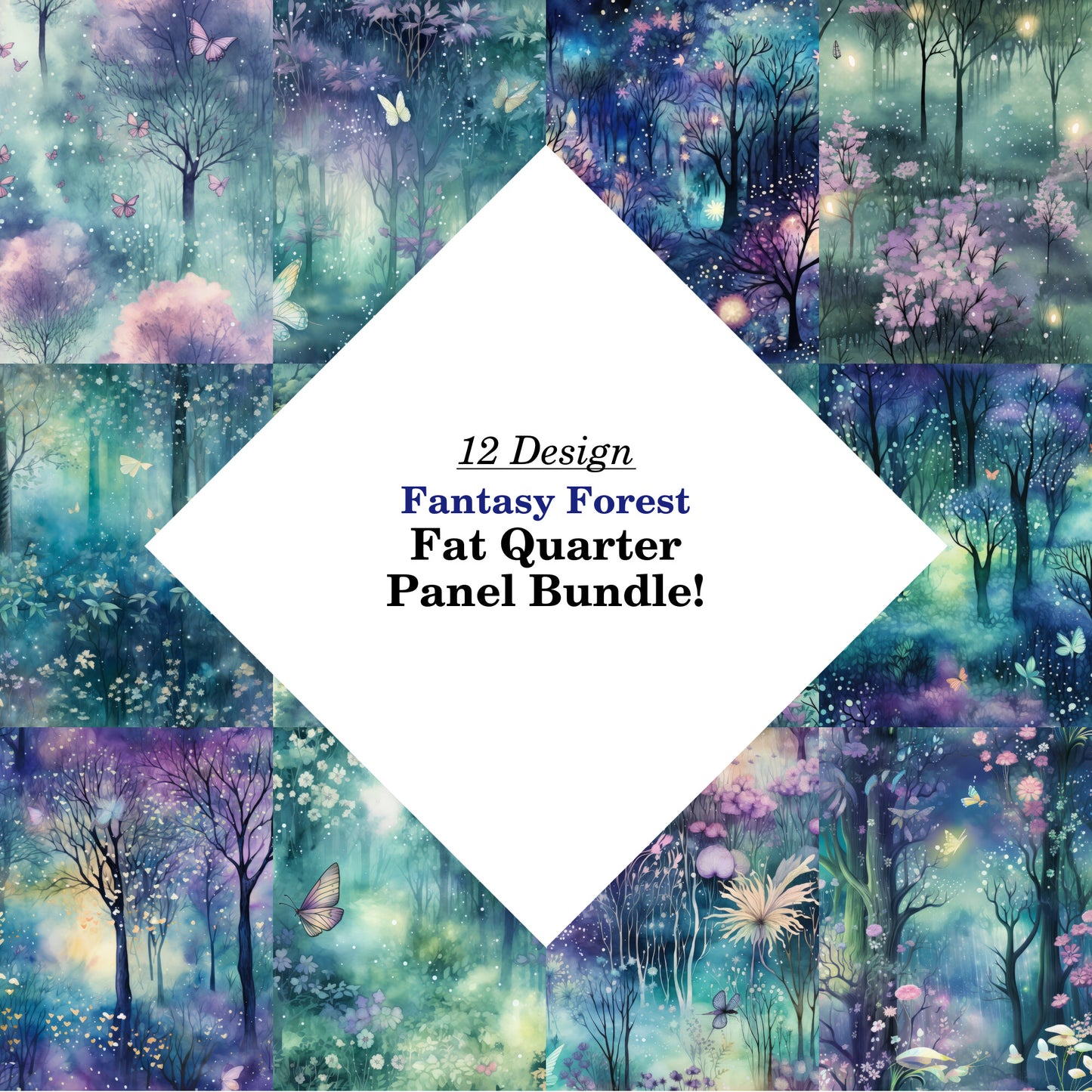 Fantasy Forest Fat Quarter Bundle