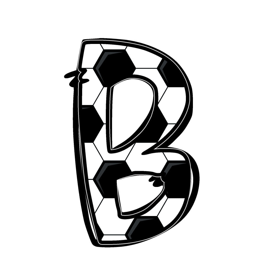 Soccer Alphabet Fabric Panel 1