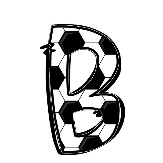 Soccer Alphabet Fabric Panel 1