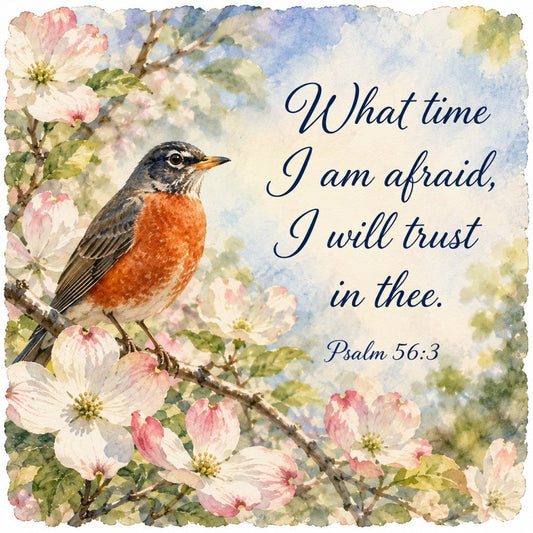 Inspirational Verses Fabric Panel 54