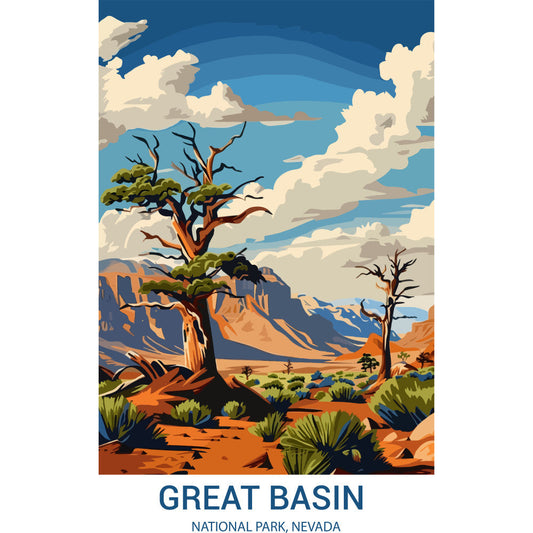 National Parks Posters Fabric Panel 14