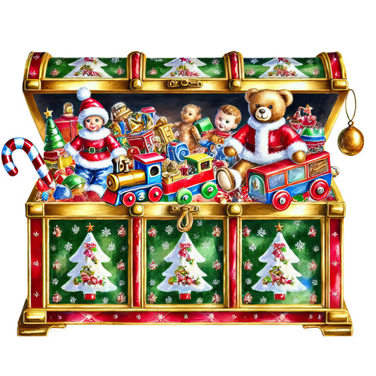 Christmas Toys Fabric Panel 18