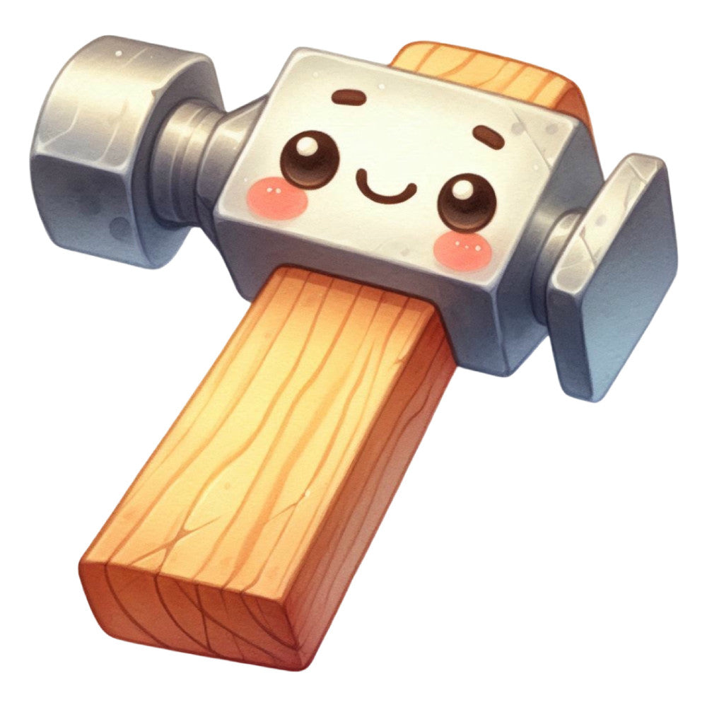 Cute Construction Characters Fabric Panel 11
