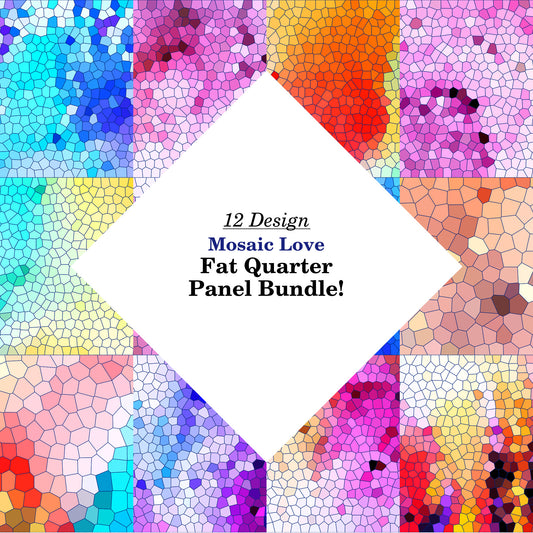 Mosaic Love Fat Quarter Bundle