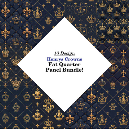 Henrys Crowns Fat Quarter Bundle