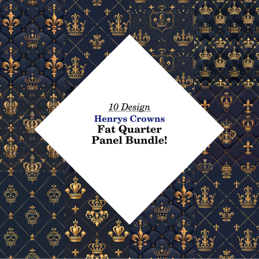 Henrys Crowns Fat Quarter Bundle