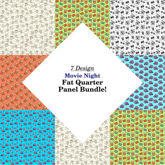 Movie Night Fat Quarter Bundle