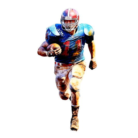 American Football Fabric Panel 8