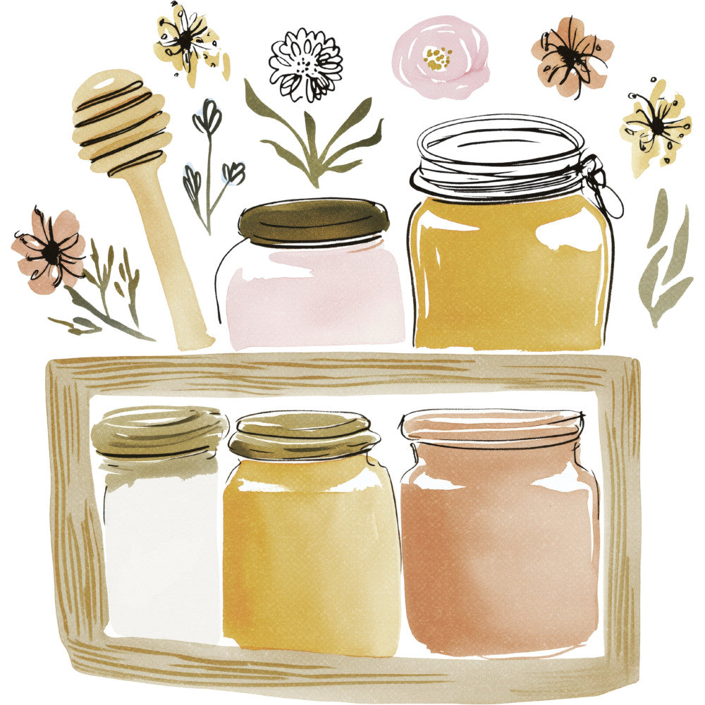 Honey Meadows Fabric Panel 38