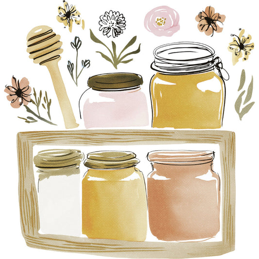 Honey Meadows Fabric Panel 38