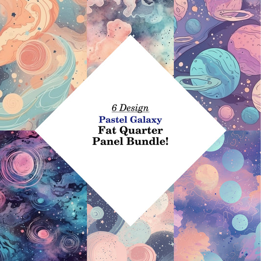 Pastel Galaxy Fat Quarter Bundle