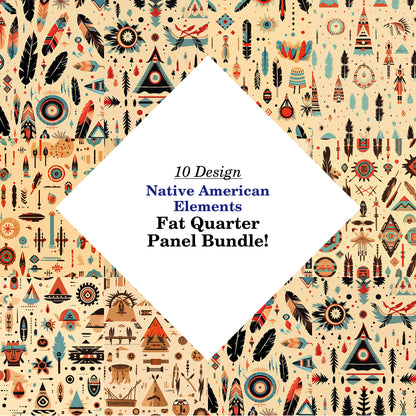 Native American Elements Fat Quarter Bundle