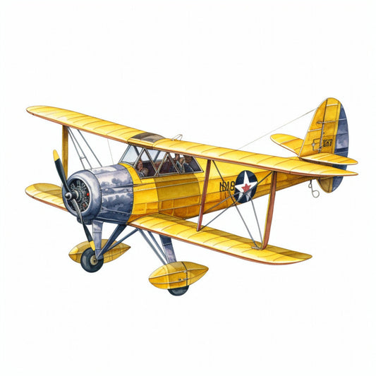 Wright Biplane Fabric Panel 23