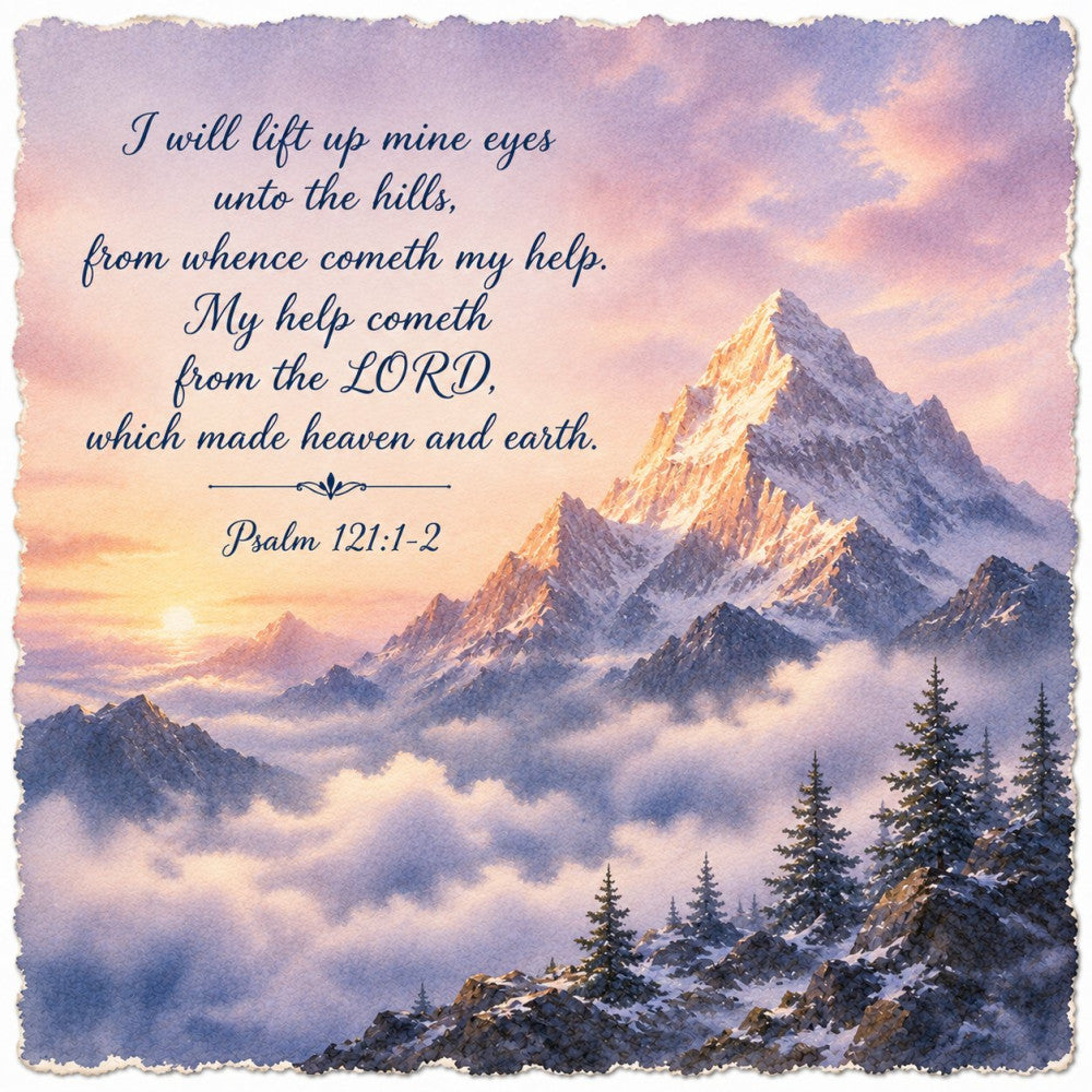 Inspirational Verses Fabric Panel 99