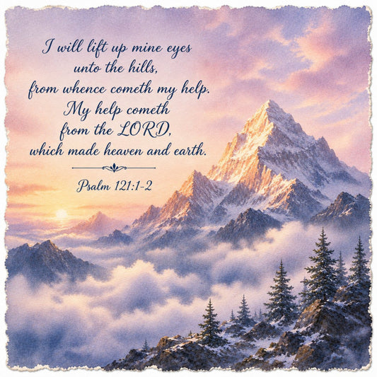 Inspirational Verses Fabric Panel 99