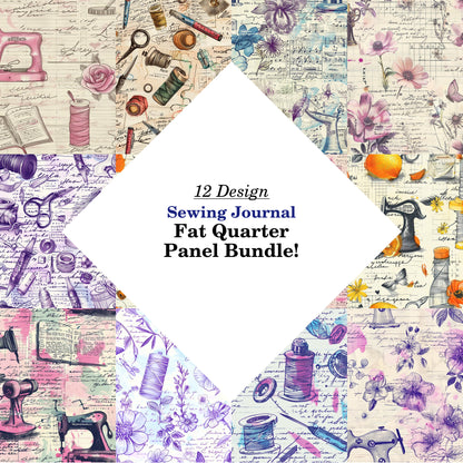 Sewing Journal Fat Quarter Bundle