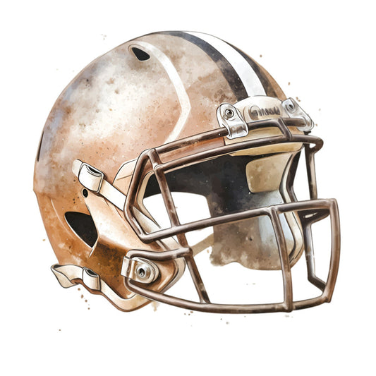 Football Helmet Fabric Panel 20