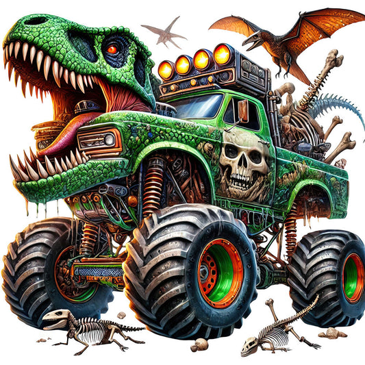Monster Truck with Monster Fabric Panel 56