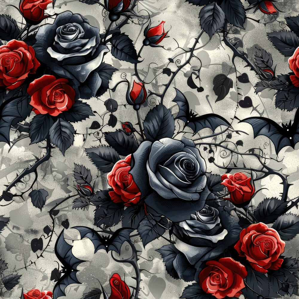 Daily Deal: A Gothic Night Pattern 3 Quilting Cotton Fabric - 45" x 1 Yard"