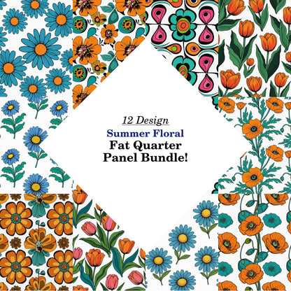Summer Floral Fat Quarter Bundle