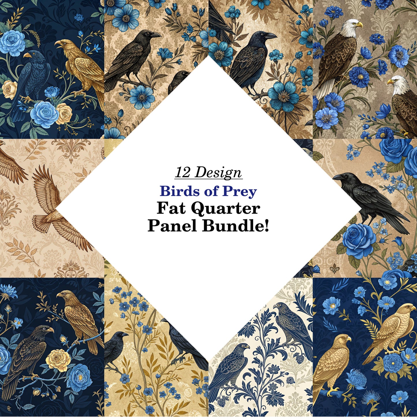 Birds of Prey Fat Quarter Bundle