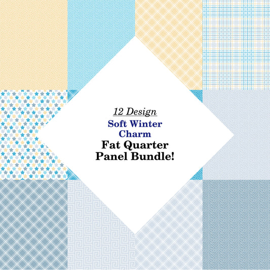 Soft Winter Charm Fat Quarter Bundle