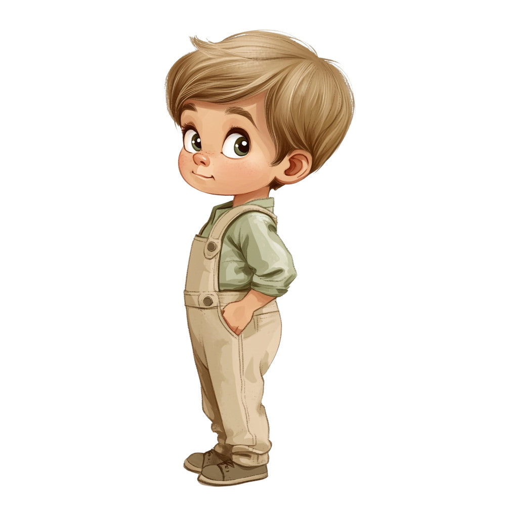 Just Boys Fabric Panel 10