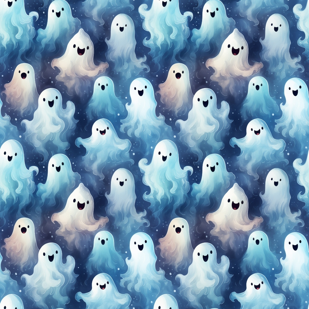 Daily Deal: Spooky Season Pattern 21 Quilting Cotton Fabric - 45" x 1 Yard"