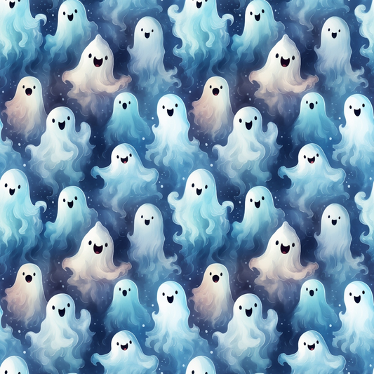 Daily Deal: Spooky Season Pattern 21 Quilting Cotton Fabric - 45" x 1 Yard"